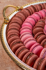 Elegant and Luxurious French Macarons in a Dubai Bakery