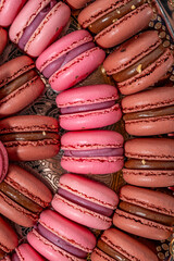 Elegant and Luxurious French Macarons in a Dubai Bakery