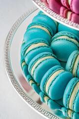 Elegant and Luxurious French Macarons in a Dubai Bakery