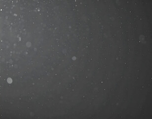 Abstract Dark Grey Background with Glowing Particles, Subtle Bokeh, and a Moody Atmosphere, Ideal for Overlay or Texture.