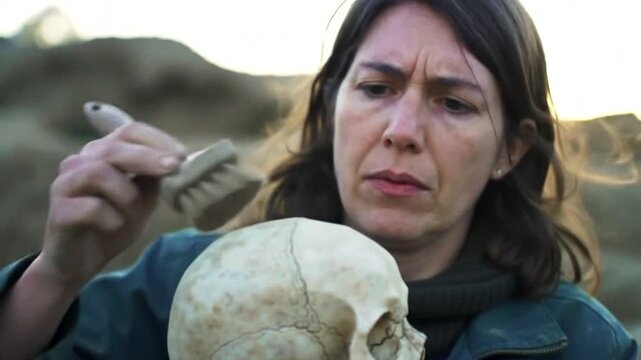 Artifact cleaning in the field showcases the delicate balance of science and history in anthropology.