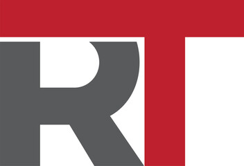 RT logo design. TR logo design. Creative logo design. Brand logo design. Luxury RT, TR logo design. Round logo design. Minimalist logo design. 