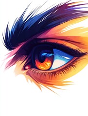 Colorful Eye Art