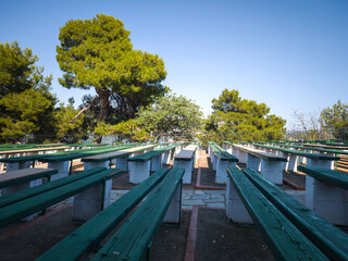 Obraz premium The Old town of Skiathos, Sporades, Thessaly, Greece