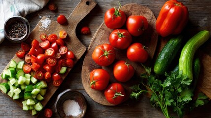 Fresh Vegetable Medley: A Culinary Still Life