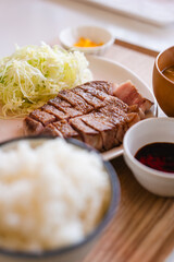 ローストポークわんのローストポーク定食