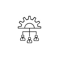 Businessman icon flat vector design.