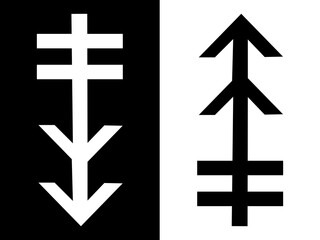 double arrow rectangles