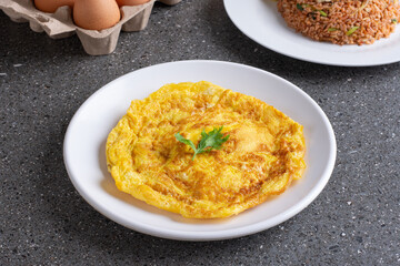 Omelet or Omelette healthy breakfast
