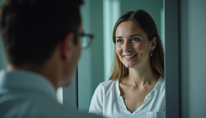 Obraz premium Professional female therapist or psychologist having a supportive counseling session with patient