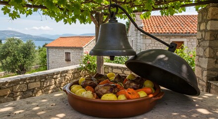 "Peka Croate à la Viande et Légumes"