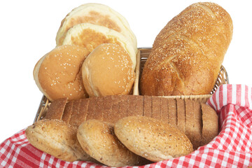 Traditional Turkish style made bread loaf 