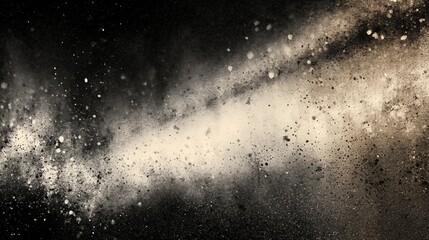 grunge overlay with scratches and dust retro grain texture on black