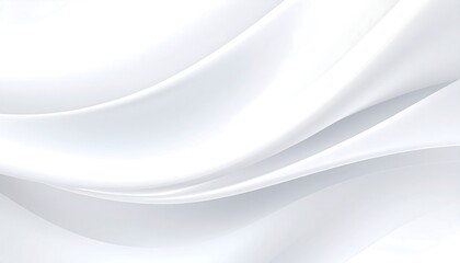 Smooth white fabric folds (1)