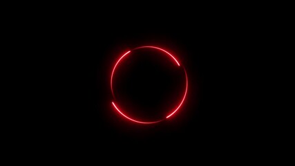 A dynamic circular animation, and glowing Neon blue circle frame loading icon background retro style animation . on a black background. and creating a stunning video.4k video
- Powered by Adobe