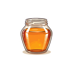 Open Jar of Honey