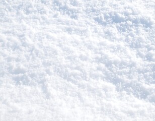 Obraz premium Close-up of fresh snow