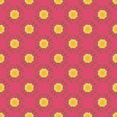 seamless pattern of flower for background book cover, textile