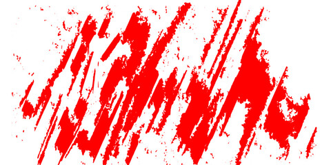 Straight red ink vector lines pack. Bloody color long and round hand-drawn brushstroke text highlights, frames, circles. Asian calligraphy brushstroke set. Rough grunge abstract blood color scribbles