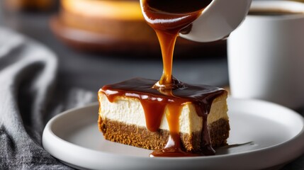 Decadent Caramel Cheesecake: A Sweet Indulgence