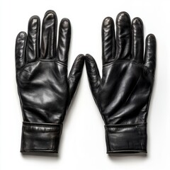 Stylish Black Leather Gloves for Winter Fashion and Protection