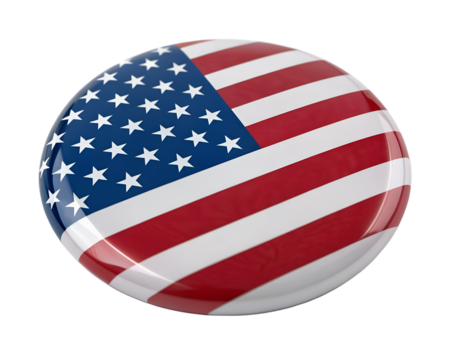 american flag button
 - Powered by Adobe
