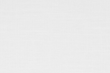 White linen fabric texture background, seamless pattern of natural textile.