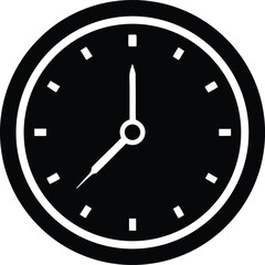 Wall clock vector icon.eps