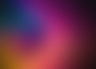 Vibrant abstract gradient of purple blue and pink with pixelated effect