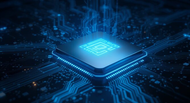 High-Performance Microchip Advanced Technology Data Processing Power