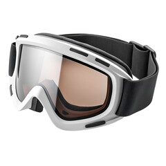 ski goggles isolated on white