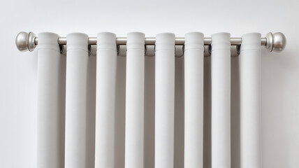White radiator on a wall