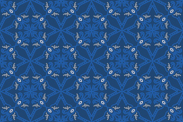 blue seamless pattern for fabric