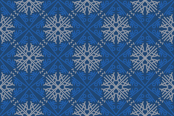 blue seamless pattern for fabric