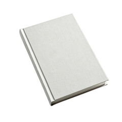 Fototapeta premium Blank book isolated on transparent background