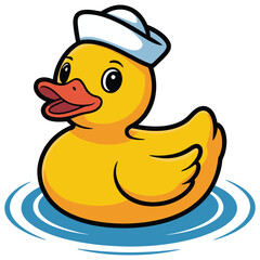 rubber duck on white background