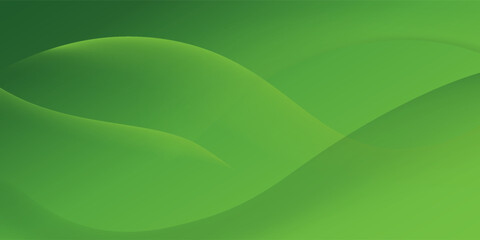 Abstract green wavy background. modern vector illustration eps 10