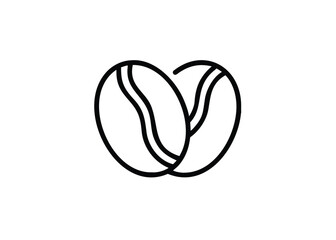 coffee cup icon vector logo food icon