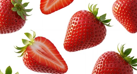 Juicy Red Strawberries Perfect for Your Brand