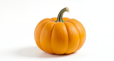 Obraz premium Perfect Orange Pumpkin Autumn Harvest, Thanksgiving Decor, Fall Recipes