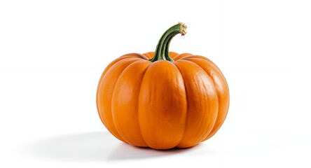 Obraz premium Perfect Orange Pumpkin Fresh, Vibrant, Autumn Harvest