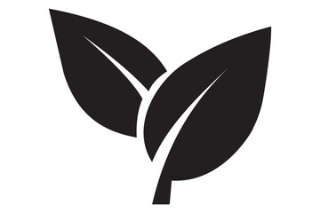 green leaf icon vector design