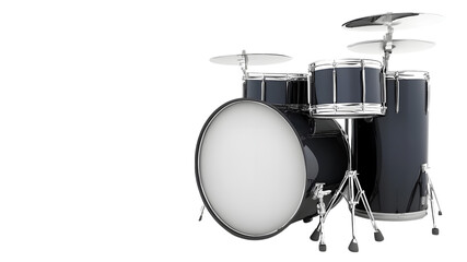 Obraz premium Playing drums in a music studio musical instruments indoor creative vibes