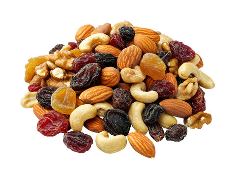 Almond nuts isolated on a wooden background. Almonds are a healthful food. Locally in Bangladesh, it is called Kath Badam.