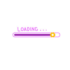 loading flower cute