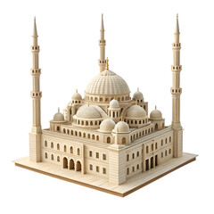 Obraz premium mosque in abu dhabi