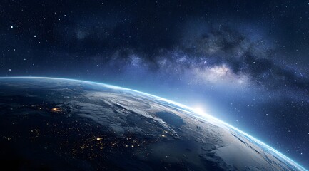 Obraz premium Earth from space