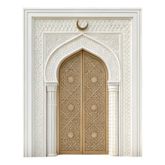 ornate door in the alhambra