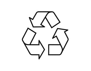 Obraz premium Recycling symbol graphic
