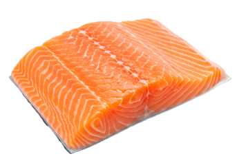 Fresh Salmon Fillet: Restaurant-Quality Seafood Isolated on Transparent Background